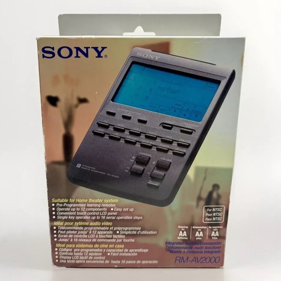 Sony RM-AV2000 Universal Remote Control - Picture 2 of 5